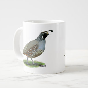 California Valley Quail Jumbo Mugg