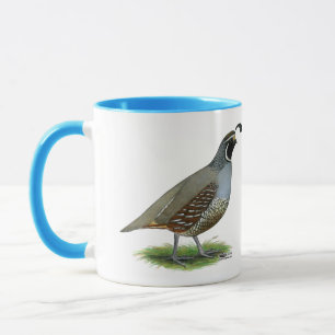 California Valley Quail Mugg