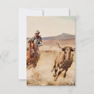 “California Vaquero” av Edward Borein Tack Kort