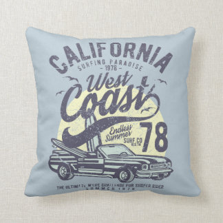California Väster Kusten Surfing Paradise, sommar Kudde