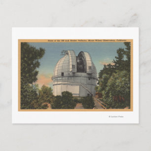 California - View of Dome of Mt. Wilson Vykort