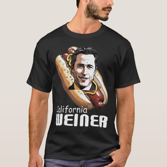 California Weiner T Shirt (Framsida)