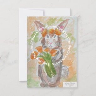 California Wildfire Relief Fundraiser Card Tack Kort