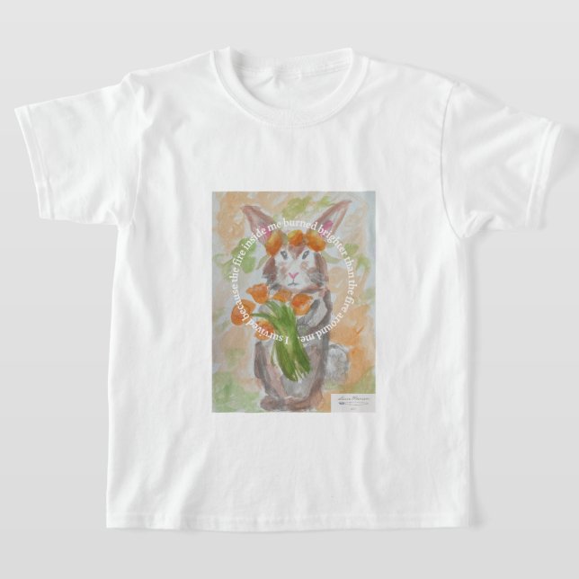 California Wildfire Relief Fundraiser T-Shirt (Laydown)