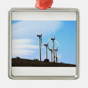 California Windmills Julgransprydnad Metall