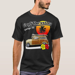 California Woody Station Wagon T Shirt