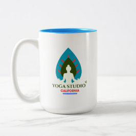 California Yoga Studio Två-Tonad Mugg