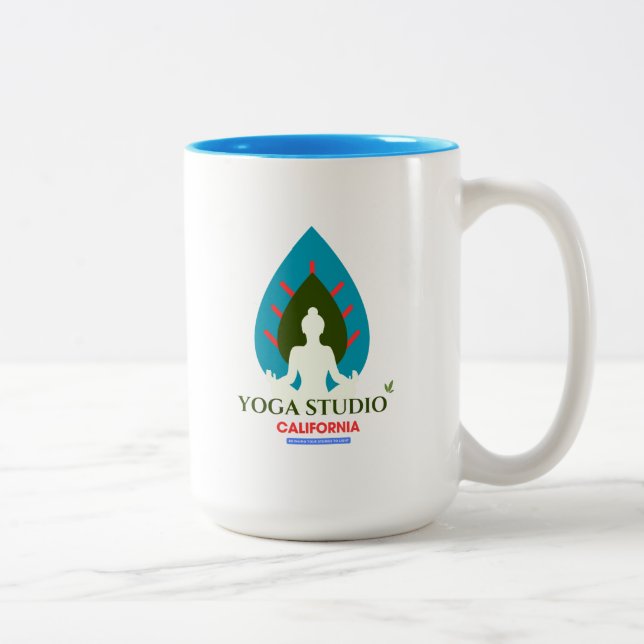 California Yoga Studio Två-Tonad Mugg (Höger)