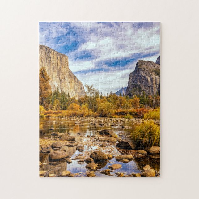 California Yosemite nationalpark Pussel (Vertikal)