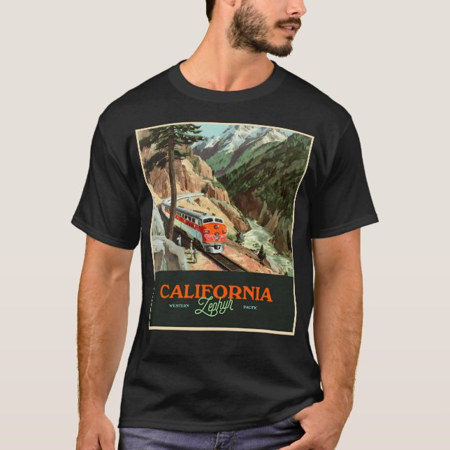 California Zephyr T Shirt (Framsida)