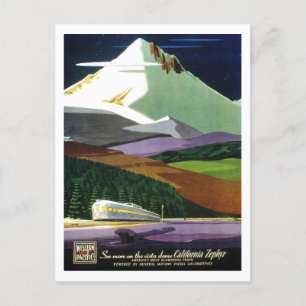 California Zephyr Vykort