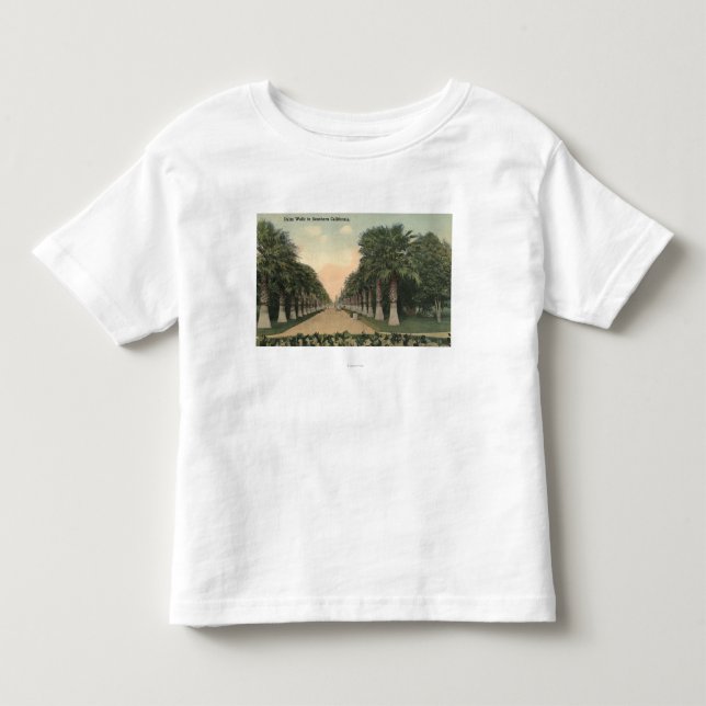 CaliforniaPalms tillsammans med väg T-shirt (Framsida)