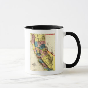 CaliforniaPanoramic karta Mugg