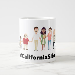 #californiasibs jumbo mugg