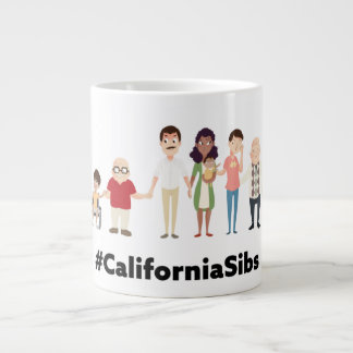 #californiasibs jumbo mugg