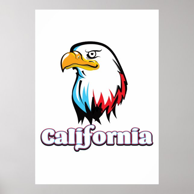 Californisk kungsörn poster (Framsidan)