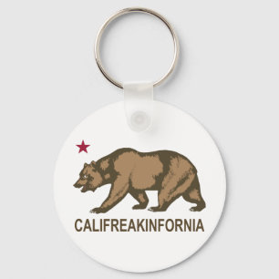 Califreakinfornia Nyckelring
