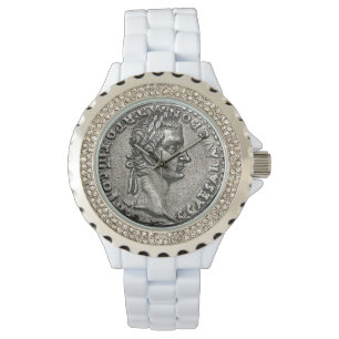 Caligula Roman Emperor 🏛️ Gaius Caesar Old Coin Armbandsur
