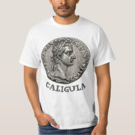 Caligula Roman Emperor 🏛️ Gaius Caesar Old Coin Tee Shirt
