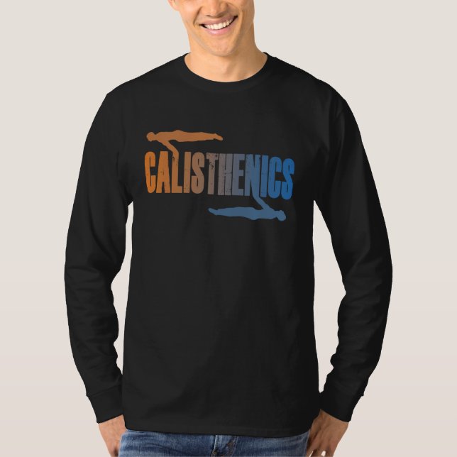 Calisthenics freerunning backflip freestyle acroba t shirt (Framsida)