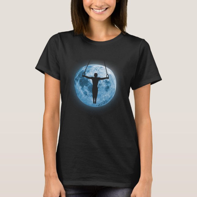 Calisthenics Gymnastics Planche Freestyle Acrobati T Shirt (Framsida)