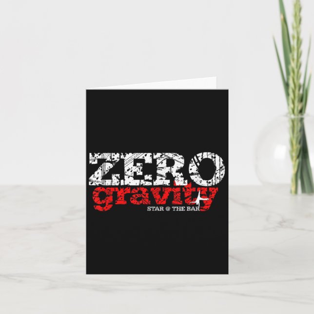 Calisthenics Zero Gravity Fitness och Workout Moti Kort (Framsida)