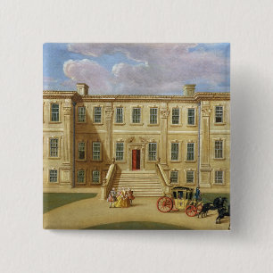 Calke Hall, Derbyshire, placera av harpan för her Knapp