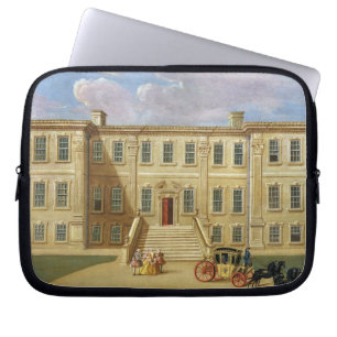 Calke Hall, Derbyshire, placera av harpan för her Laptop Fodral