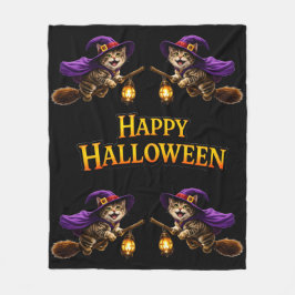 Call happy Halloween fleece blanket