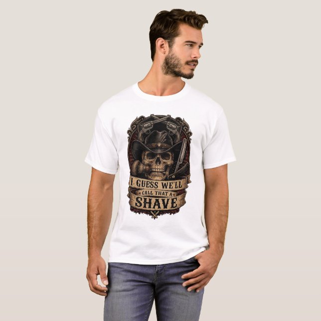Call it a Shave T-Shirt (Hel framsida)