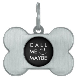 Call me maybe smile icon ID-bricka husdjur
