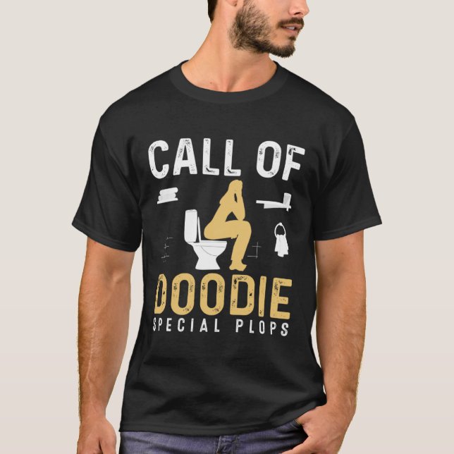 Call Of Doodie Special Plops T Shirt (Framsida)
