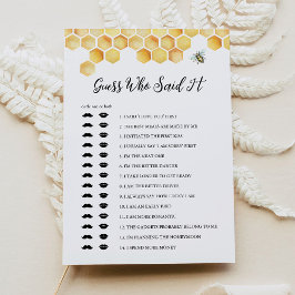 CALLA Bee gissar vem som sa att det var Möhippa sp Inbjudningar