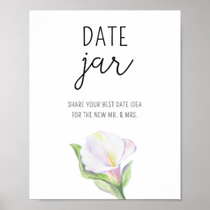 Calla - dejtnattsidéer. Möhippan Date burk Poster
