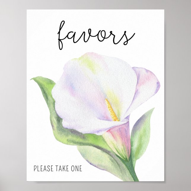 Calla - Favors, ta en poster (Framsidan)