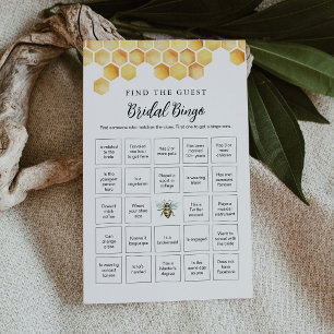 CALLA Honeycomb Hitta gästernas Möhippa Bingo-spel