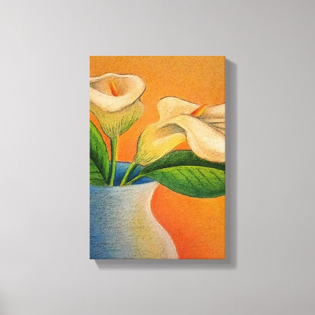 Calla Lilies canvas (Framsida)