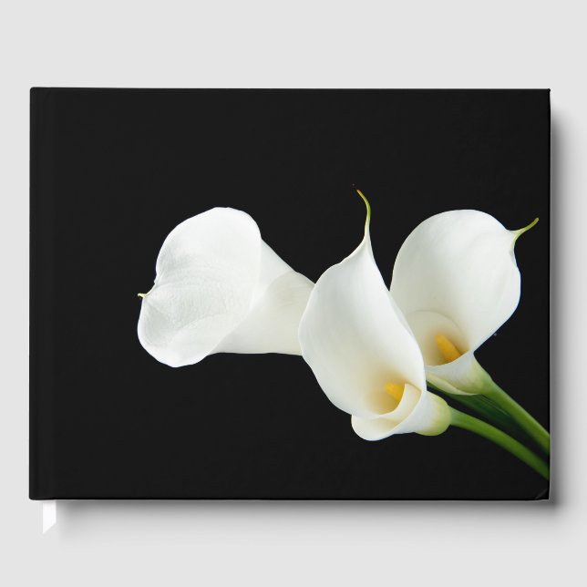 Calla Lilies Gästbok (Framsida)