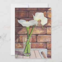 Calla Lilies Julkort