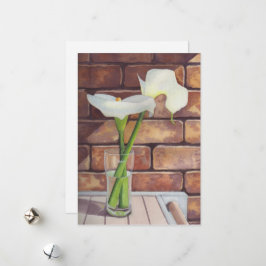 Calla Lilies Julkort