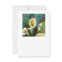 Calla Lilies-kort