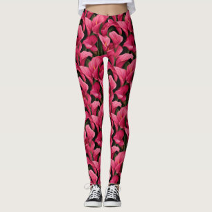 Calla Lilies kronblad Bästa vän present Träna ut Leggings