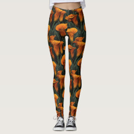 Calla Lilies Kronblad Födelsedagspresentidéer Atl Leggings