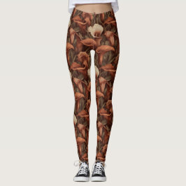 Calla Lilies kronblad maka födelsedagspresent Atl Leggings