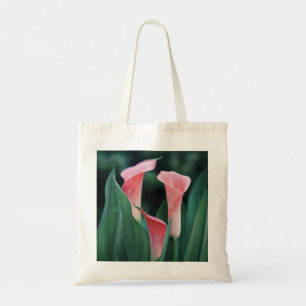 Calla Lilies Rosa Flowers Tygkasse