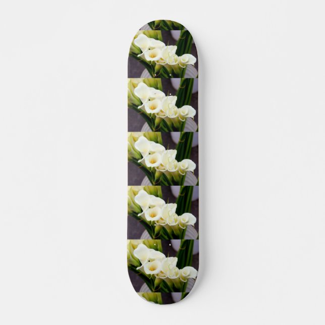 calla lilies skateboard bräda 21,5 cm (Framsida)