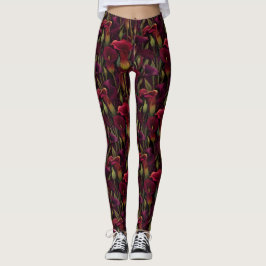 Calla Lilies Trädgård Hennes Födelsedagspresent Kv Leggings