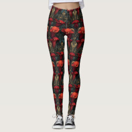 Calla Lilies Trädgård Pensioneringspresenter Trän Leggings