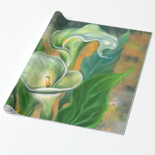 Calla Lilies Wrapping Papper Presentpapper