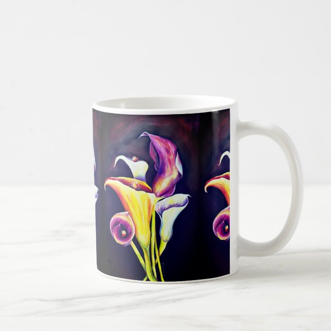 Calla Lillies Kaffemugg (Höger)